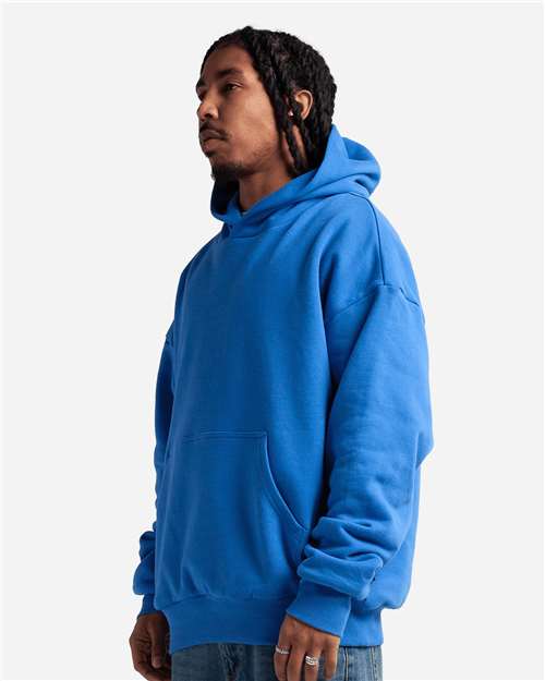 Men's Garment-Dyed Double Layer Reversible Hooded Sweatshirt