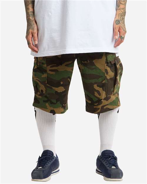 Unisex Fleece Cargo Shorts