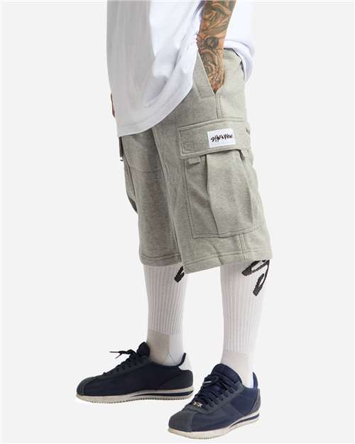 Unisex Fleece Cargo Shorts