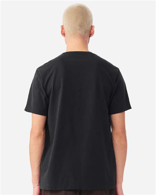Unisex Heavyweight Garment-Dyed Tee – On Model – Back