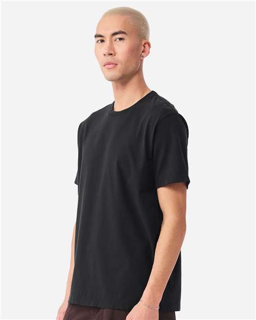 Unisex Heavyweight Garment-Dyed Tee – On Model – Side