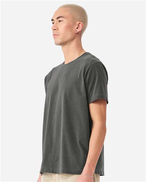 Unisex Heavyweight Garment-Dyed Tee – On Model – Side
