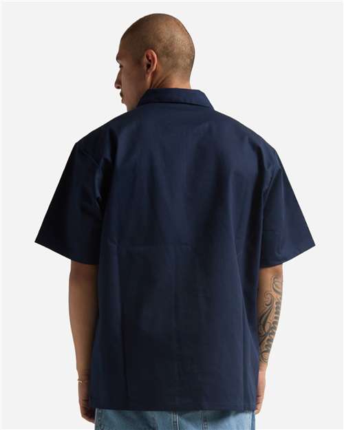 Unisex Work Heavyweight Quarter-Zip Short Sleeve Shirt