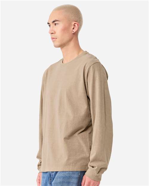 Unisex Heavyweight Garment-Dyed Long Sleeve Tee
