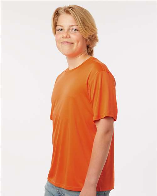 Youth Pro-Lock Performance T-Shirt – On Model – Side