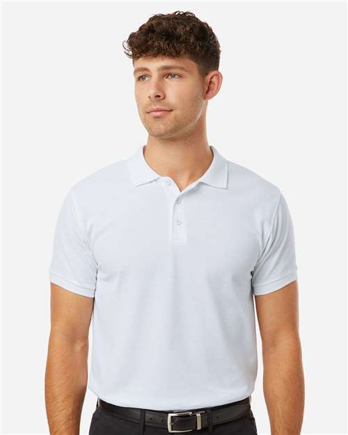 AllPro 62800T Polo de piqué alto Model Shot
