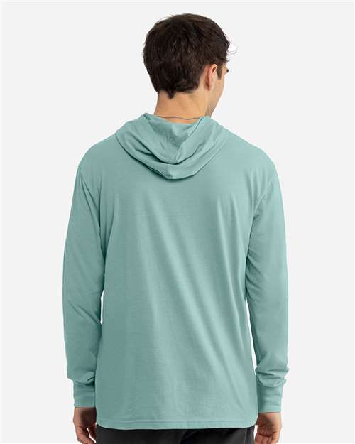 Unisex CVC Hoodie Long Sleeve T-Shirt