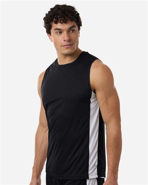 Unisex Zone Performance Reversible Jersey – On Model – Side