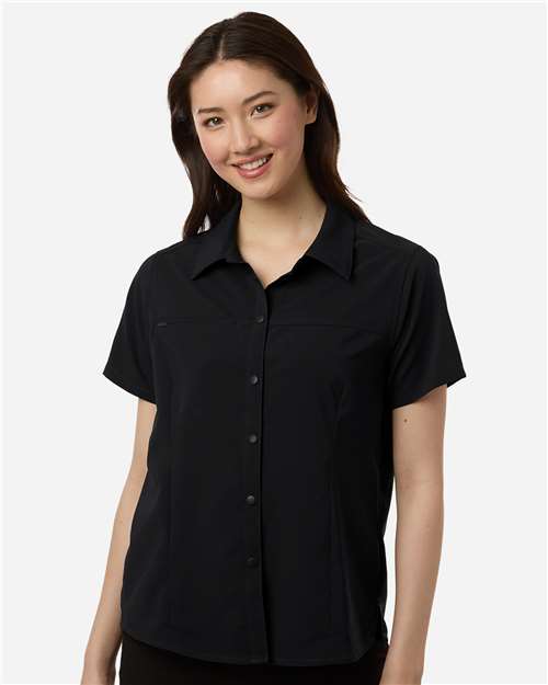 Women's UltraUVP Shoreline Short Sleeve Staff Shirt