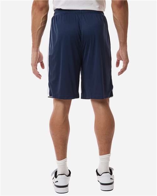 Unisex Zone Performance Reversible Shorts – On Model – Back