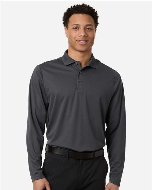 Men's Nova Performance Long Sleeve Pique Polo
