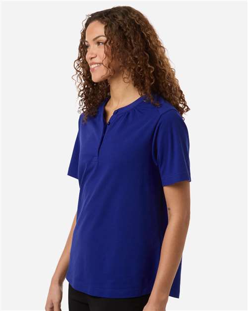 Women's Seaton Pebble Textured Polo