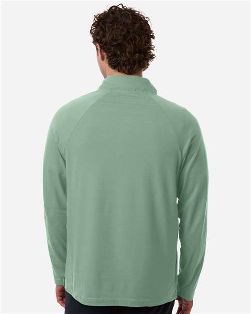 Men's Seaton Pebble Textured Quarter-Zip Pullover