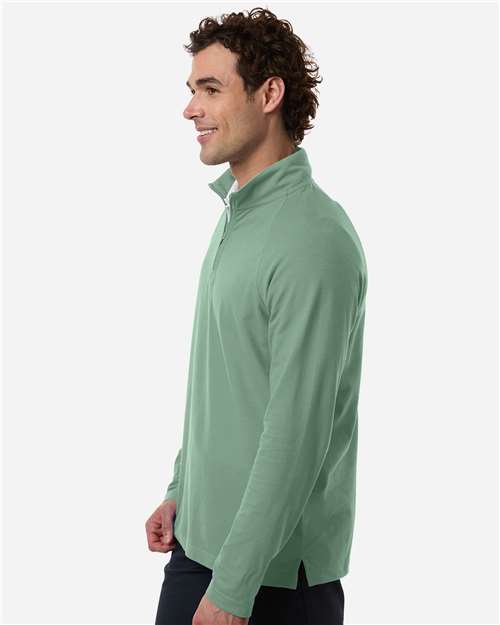 Men's Seaton Pebble Textured Quarter-Zip Pullover