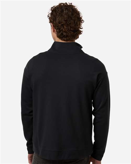 Men's Mantra Half-Zip Ottoman Pullover – On Model – Back