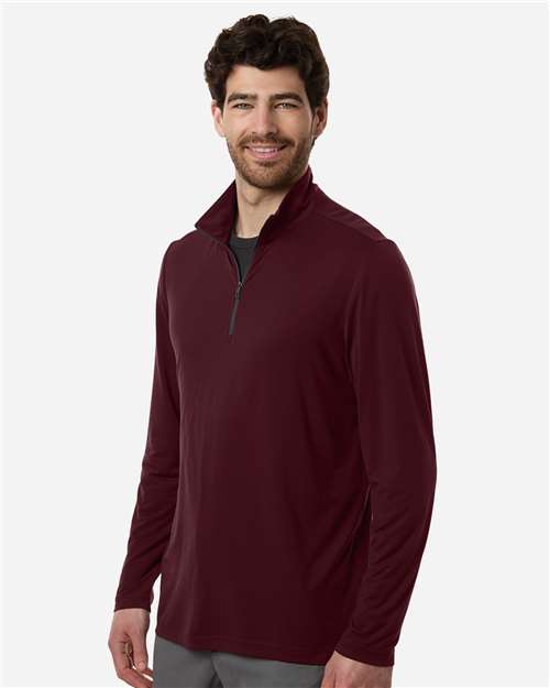 Men's JAQ Stretch Performance Quarter-Zip – On Model – Side