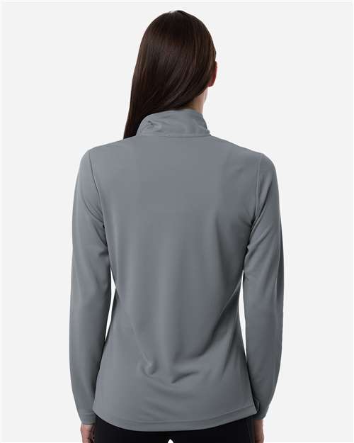 Women's Lightweight Quarter-Zip Pullover – On Model – Back