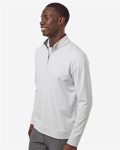 Men's Ultimate365 Classic Quarter-Zip Pullover – On Model – Side