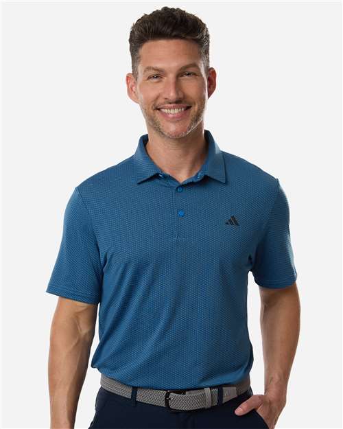 Men's Performance Textured Polo