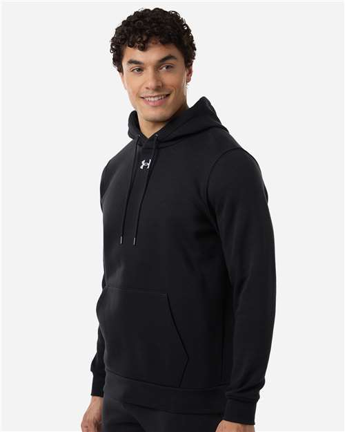 Men's Team Icon Fleece Hooded Sweatshirt – On Model – Side