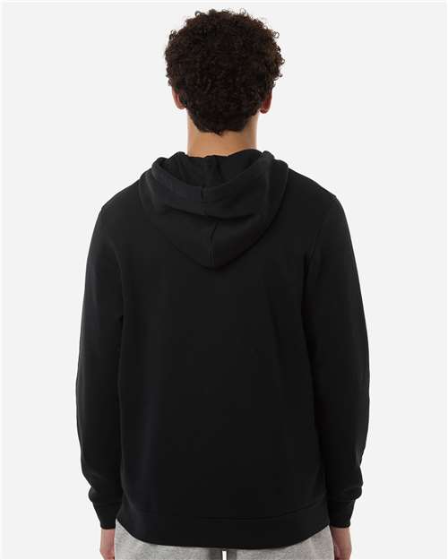 Men's Icon Fleece Hooded Full-Zip – On Model – Back