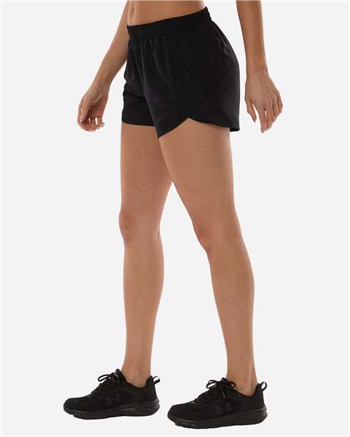Women's Fly-By Unlined 3" Short – On Model – Side
