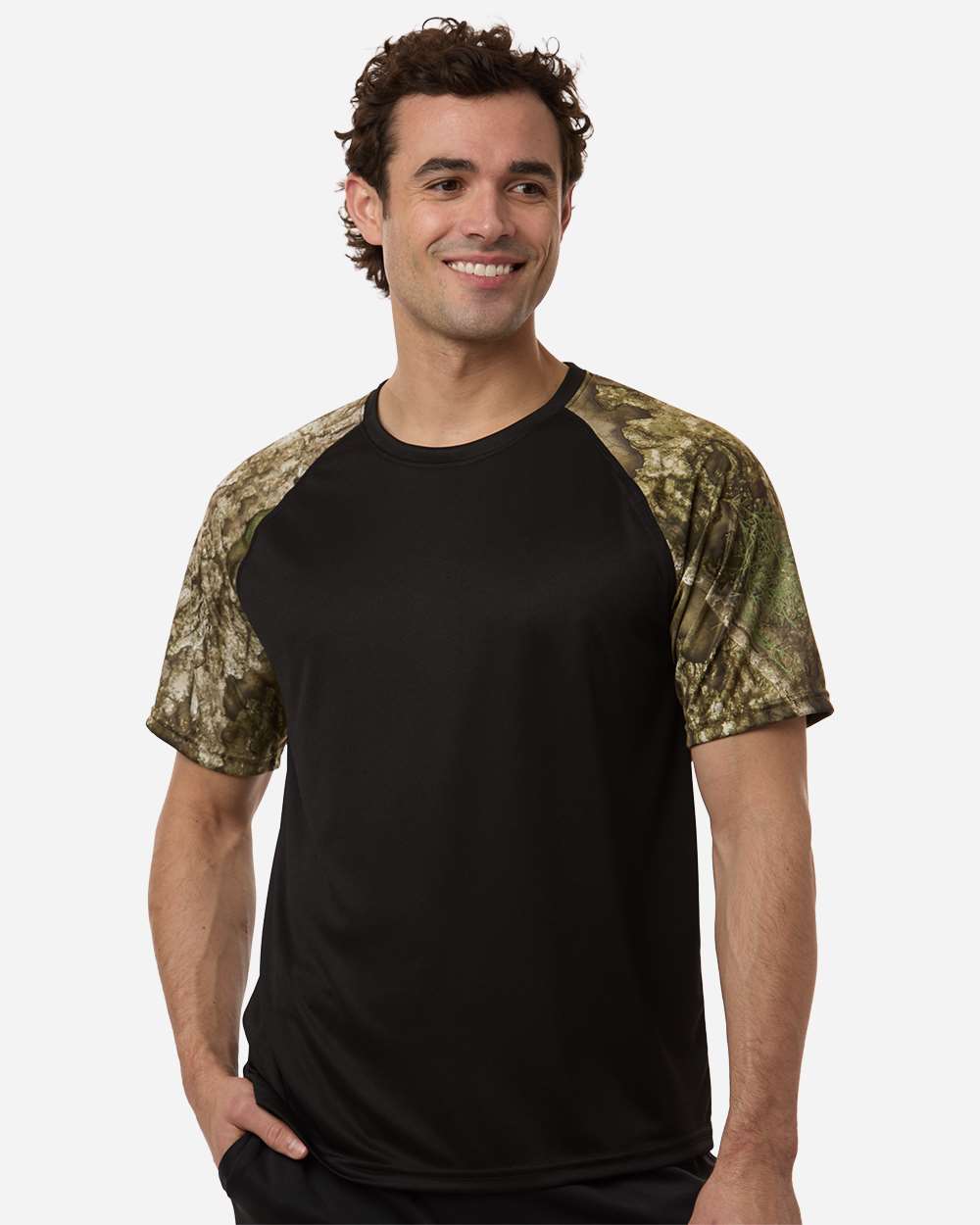RealTree RT2103 - Unisex Realtree® Performance Colorblock T-Shirt