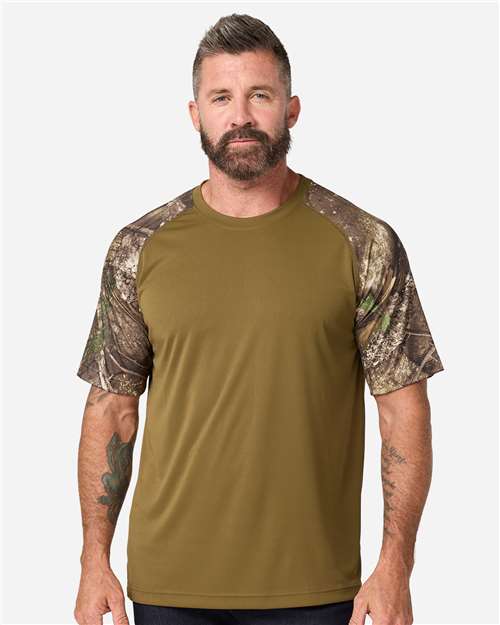 Unisex Realtree® Performance Colorblock T-Shirt RT2103-RealTree