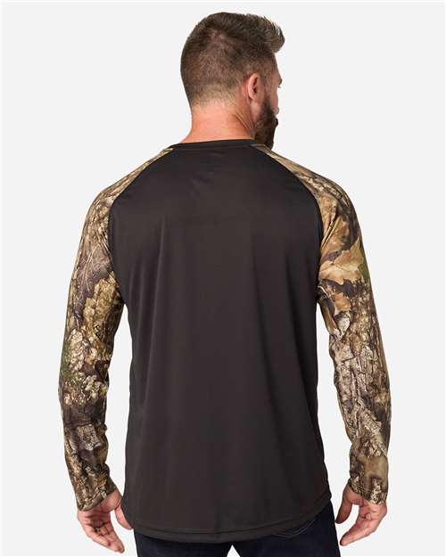 Unisex Realtree® Performance Colorblocked Long Sleeve T-Shirt