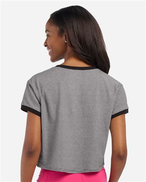 Women's Striped Tie Front T-Shirt