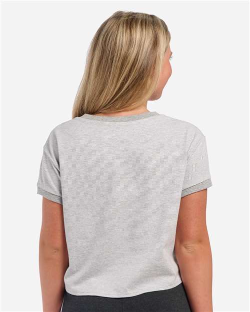 Women's Striped Tie Front T-Shirt