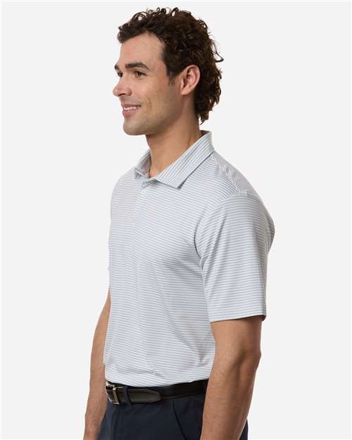 Men's Smith Striped Polo – On Model – Side