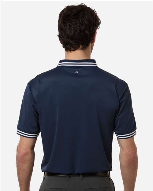 Men's Thatcher Tipped Polo – On Model – Back