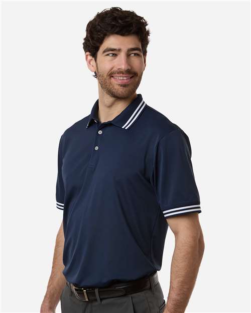 Men's Thatcher Tipped Polo – On Model – Side