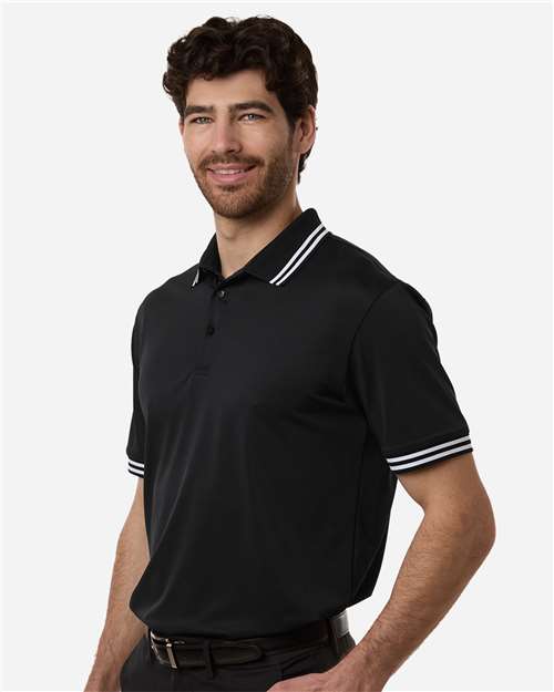 Men's Thatcher Tipped Polo – On Model – Side