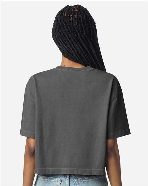 Women's Garment-Dyed Heavyweight Cropped Tee