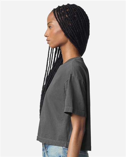 Women's Garment-Dyed Heavyweight Cropped Tee