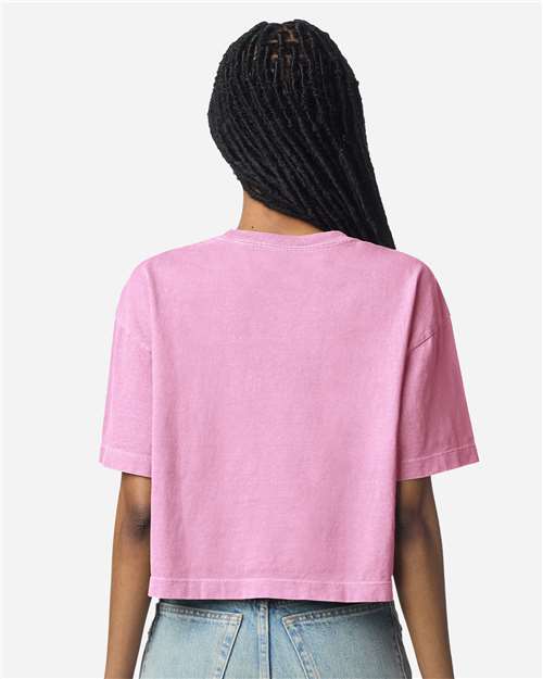 Women's Garment-Dyed Heavyweight Cropped Tee