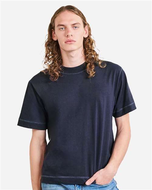 Unisex Heavyweight Cotton Mid-Length Tee