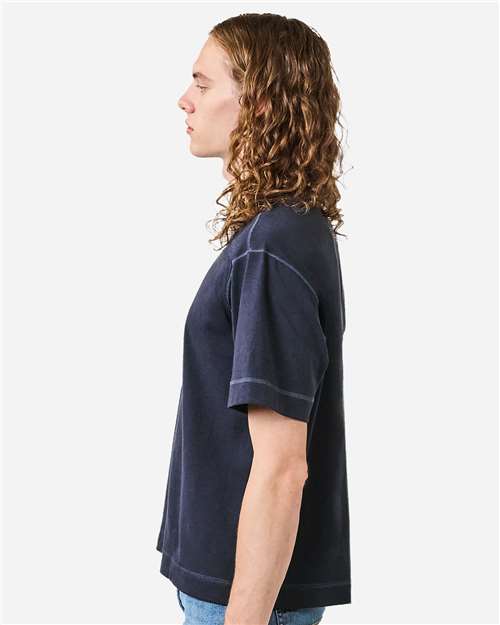 Unisex Heavyweight Cotton Mid-Length Tee