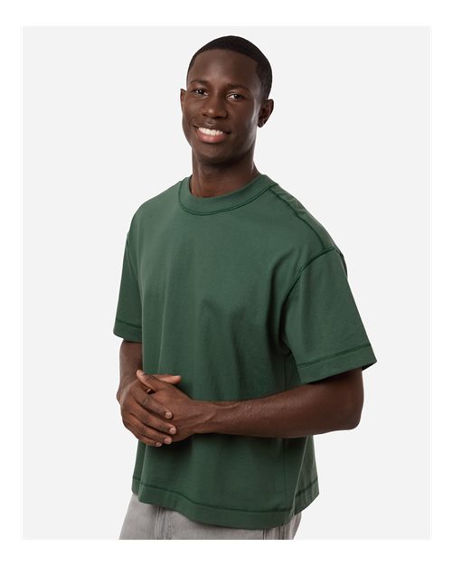 Unisex Heavyweight Cotton Mid-Length Tee