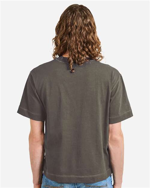 Unisex Heavyweight Cotton Mid-Length Tee