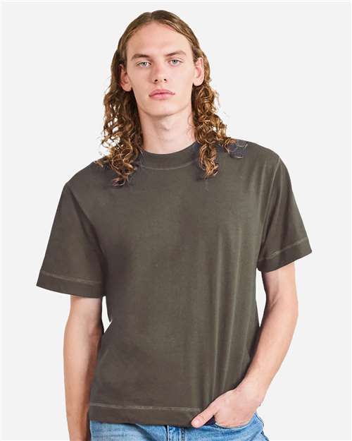 Unisex Heavyweight Cotton Mid-Length Tee