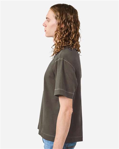 Unisex Heavyweight Cotton Mid-Length Tee