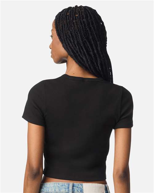 Women's Baby Rib Cropped Tee