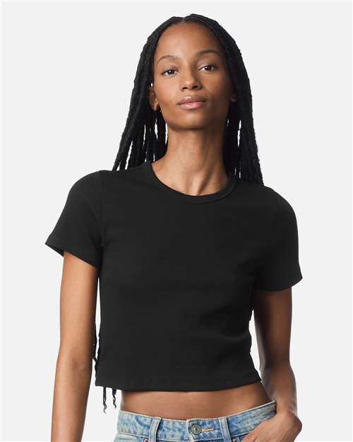 Women's Baby Rib Cropped Tee