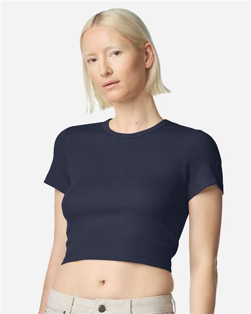 Women's Baby Rib Cropped Tee