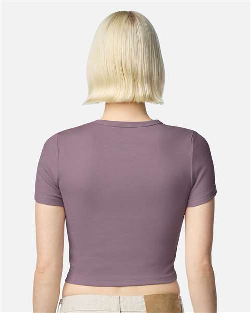 Women's Baby Rib Cropped Tee