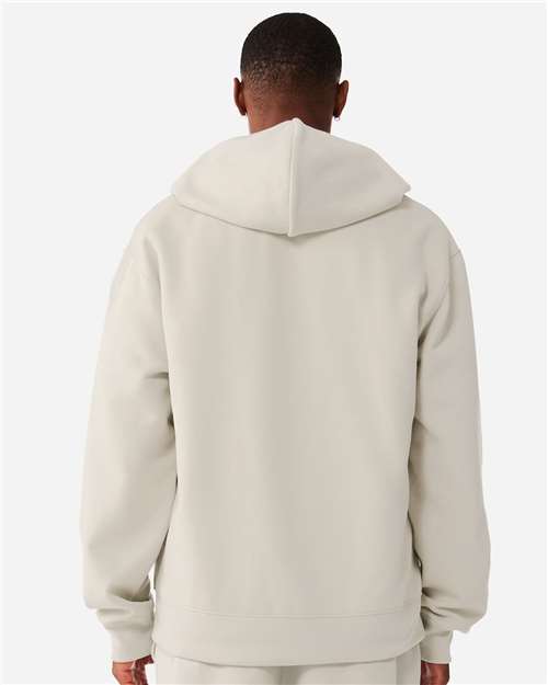 Unisex 10 oz Full-Zip Hoodie Sweatshirt – On Model – Back