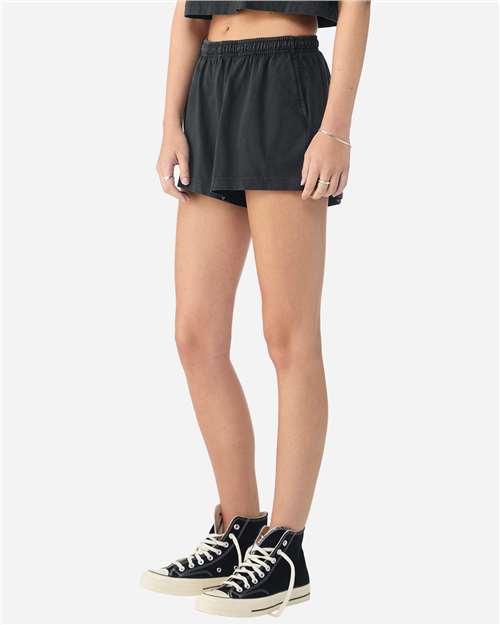 Women's Garment-Dyed Shorts